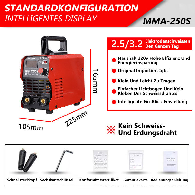 🚀Letzter Tag Sonderangebot🔥Vollautomatische Cual Voltage Dual-purpose Industrial Grade Solid Copper Welding Machine