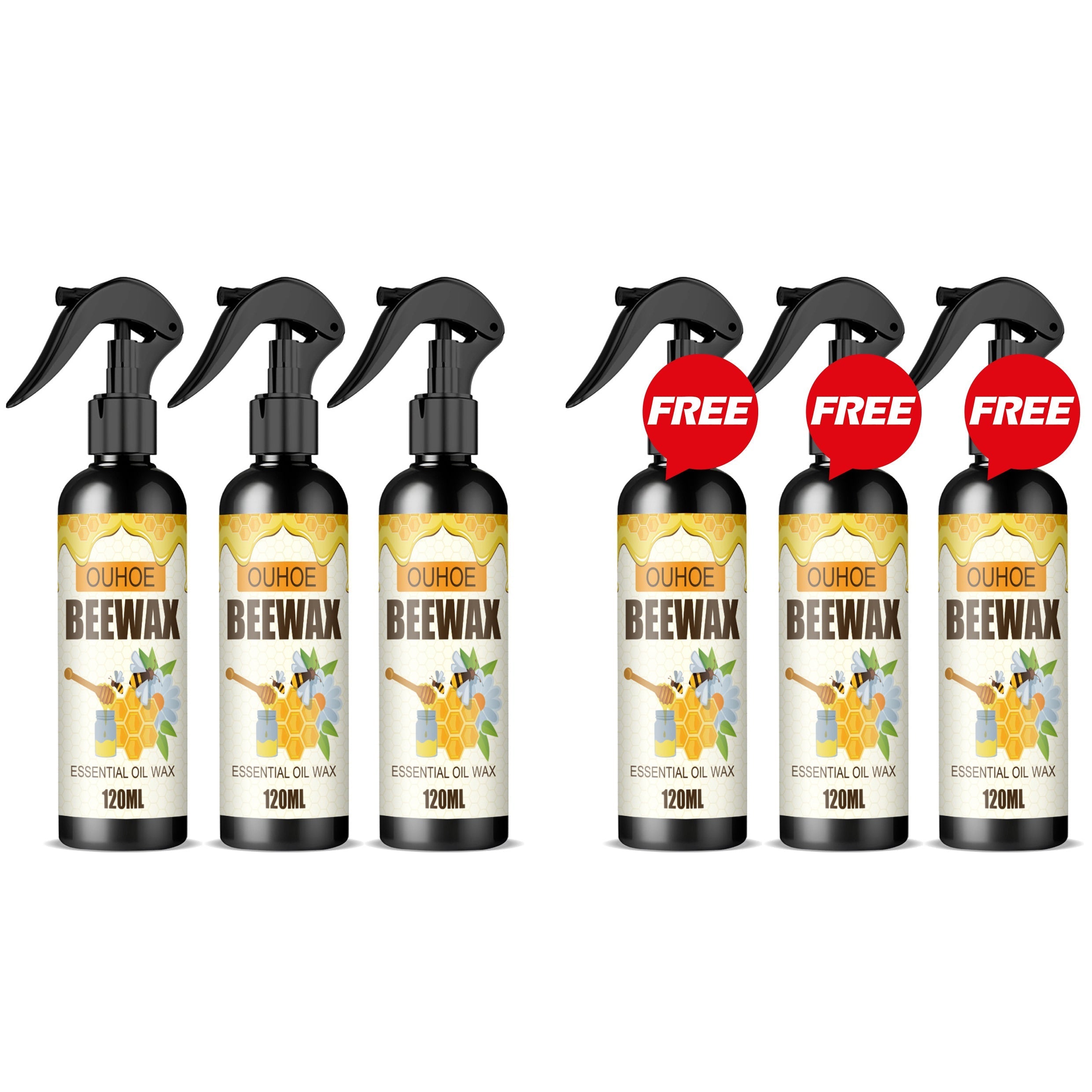 🔥3 KAUFEN, 3 GRATIS🔥 - Natürliches mikromolekularisiertes Bienenwachsspray