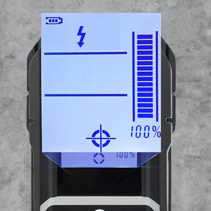 4-in-1 Wanddetektor mit Digitalanzeige