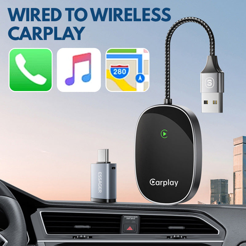 Kabelloser CarPlay-Adapter, Umwandlung von kabelgebundenem CarPlay in drahtloses CarPlay