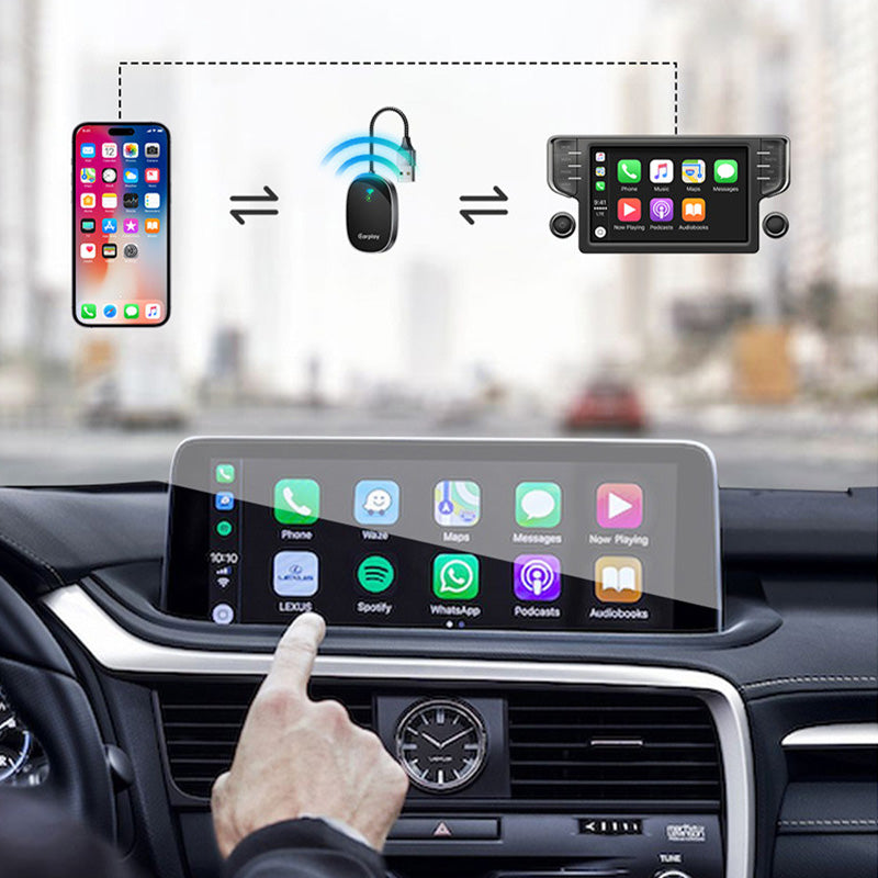 Kabelloser CarPlay-Adapter, Umwandlung von kabelgebundenem CarPlay in drahtloses CarPlay